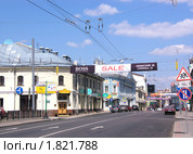 Москва, улица Сретенка (2010 год). Редакционное фото, фотограф Илюхина Наталья / Фотобанк Лори