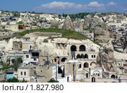 Вид на древние поселения и город Угрюп и в Турции (2010 год). Стоковое фото, фотограф Раппопорт Михаил / Фотобанк Лори