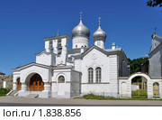 Церковь Варлаама Хутынского на "званице" (2010 год). Стоковое фото, фотограф Виктор Карасев / Фотобанк Лори