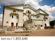 Старое здание, г.Балхаш, Казахстан (2010 год). Редакционное фото, фотограф Олыкайнен Наталья / Фотобанк Лори