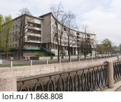 Санкт-Петербург. Первый жилой дом Ленсовета (1935 год) (2010 год). Стоковое фото, фотограф Ирина Борсученко / Фотобанк Лори
