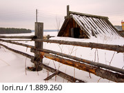 Зима на Белом море. Стоковое фото, фотограф Некрасов Андрей / Фотобанк Лори