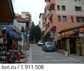 Вид на город Сандански, Болгария (2009 год). Редакционное фото, фотограф Алексей Стоянов / Фотобанк Лори