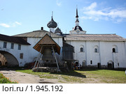 Соловецкий монастырь. Внутренний двор (2010 год). Редакционное фото, фотограф Анастасия Семенова / Фотобанк Лори