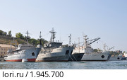 Корабли ВМФ России. Суда размагничивания (2010 год). Редакционное фото, фотограф Наталья Крупская / Фотобанк Лори