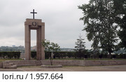 Восточная Сибирь, г. Иркутск,  набережная реки Ангары, мемориал "Солдатам правопорядка" Редакционное фото, фотограф Валерий Лаврушин / Фотобанк Лори