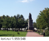Восточная Сибирь, г. Иркутск, памятник А.В. Колчаку возле Знаменского собора. Скульптор Вячеслав Клыков (2010 год). Редакционное фото, фотограф Валерий Лаврушин / Фотобанк Лори