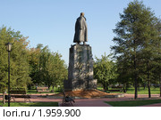 Восточная Сибирь, г. Иркутск, памятник А.В. Колчаку возле Знаменского собора. Скульптор Вячеслав Клыков (2010 год). Редакционное фото, фотограф Валерий Лаврушин / Фотобанк Лори