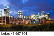 Нефтехимический завод. Антверпен, Бельгия (2009 год). Стоковое фото, фотограф Михаил Лавренов / Фотобанк Лори