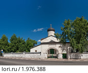 Псков. Церковь Космы и Дамиана с примостья. (2010 год). Стоковое фото, фотограф Виктор Пелих / Фотобанк Лори