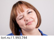 Девушка подмигивает. Стоковое фото, фотограф Ирина Смирнова / Фотобанк Лори