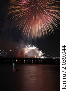 Фестиваль фейерверков 2010. Сеул. Стоковое фото, фотограф Ольга Липунова / Фотобанк Лори