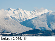 Первый снег в горах.Абхазия. Стоковое фото, фотограф Елена Писклова / Фотобанк Лори