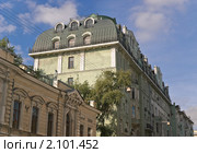Фрагмент дома Арафелова и доходного дома В.Баскакова (2010 год). Стоковое фото, фотограф Алёшина Оксана / Фотобанк Лори