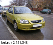Автомобиль  Hyundai (Корея) (2010 год). Редакционное фото, фотограф lana1501 / Фотобанк Лори
