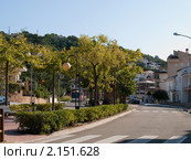Центральная улица Тосса-де-Мар (2010 год). Стоковое фото, фотограф Алексей Шматков / Фотобанк Лори