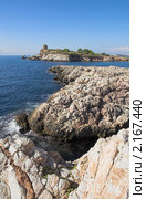 Остров с башней (sa Torre). Иллетес (Illetes). Пальма-де-Майорка (Испания). (2010 год). Стоковое фото, фотограф Вадим Хомяков / Фотобанк Лори