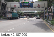 ERP-система оплаты проезда по платным дорогам (2010 год). Редакционное фото, фотограф SevenOne / Фотобанк Лори