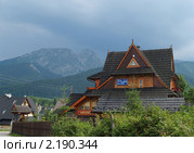 Вилла "Флориан" в Закопане (2010 год). Редакционное фото, фотограф Ирина Борсученко / Фотобанк Лори