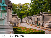 Кладбище Пер-Лашез. Париж. Франция (2010 год). Стоковое фото, фотограф Валерия Лузина / Фотобанк Лори