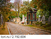 Кладбище Пер-Лашез. Париж. Франция (2010 год). Стоковое фото, фотограф Валерия Лузина / Фотобанк Лори