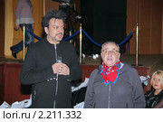 Филипп Киркоров и Александр Добровинский (2010 год). Редакционное фото, фотограф Архипова Екатерина / Фотобанк Лори