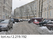 Зима на Питерских улицах (2010 год). Стоковое фото, фотограф Виктор Карасев / Фотобанк Лори