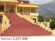 Индия, Дарамсала. Буддийский тантрический монастырь Гьюто (Gyuto Tantric Monastery) (2005 год). Стоковое фото, фотограф Галина Михалишина / Фотобанк Лори