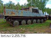 Гусеничный транспортёр-тягач ГТТ (2010 год). Редакционное фото, фотограф Александр Тараканов / Фотобанк Лори