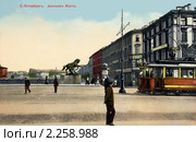 Аничков мост. Санкт- Петербург. Россия. Редакционное фото, фотограф Юрий Кобзев / Фотобанк Лори