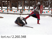 Рыцарский турнир в Туле (2011 год). Редакционное фото, фотограф ФЕДЛОГ / Фотобанк Лори