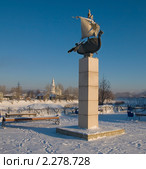 Кунгур. "Ладья Ермака" на берегу Сылвы (2010 год). Редакционное фото, фотограф Румянцева Наталия / Фотобанк Лори