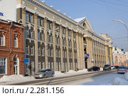 Старое административное здание Управления Восточно Сибирской Железной Дороги (2011 год). Редакционное фото, фотограф Игнатьев Михаил / Фотобанк Лори