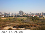 Панорама Ашдода. Израиль (2009 год). Стоковое фото, фотограф Наталья Волкова / Фотобанк Лори