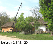 Экспозиция в музее народной архитектуры и быта Украины (2009 год). Редакционное фото, фотограф Ирина Борсученко / Фотобанк Лори