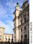Кафедральный собор (Salzburger Dom). Зальцбург. Австрия. (2011 год). Стоковое фото, фотограф Вадим Хомяков / Фотобанк Лори
