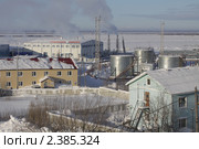 Салехард. Индустриальный пейзаж (2011 год). Стоковое фото, фотограф Gagara / Фотобанк Лори
