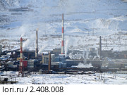 Комбинат "Североникель", Мончегорск (2011 год). Стоковое фото, фотограф Валерий Александрович / Фотобанк Лори