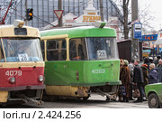 Трамвай до Привоза (2005 год). Редакционное фото, фотограф Вадим Морозов / Фотобанк Лори