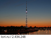 Телевышка в Санкт-Петербурге (2008 год). Стоковое фото, фотограф Роман Сулла / Фотобанк Лори