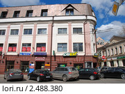 Москва. Городские виды. Кафе "Саб вэй" на улице Солянский проезд (2010 год). Редакционное фото, фотограф lana1501 / Фотобанк Лори