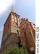 Берлин, церковь Святого Николая (2009 год). Стоковое фото, фотограф Анна Мартынова / Фотобанк Лори