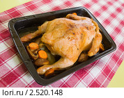 Фаршированная курица. Стоковое фото, фотограф Яков Филимонов / Фотобанк Лори