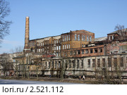 Калининград. Корпуса ликеро-водочного завода на Нижнем пруду (2011 год). Стоковое фото, фотограф Наталья Белотелова / Фотобанк Лори