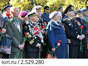 Сочинцы - ветераны Великой Отечественной войны. 9 мая 2011 года. Редакционное фото, фотограф Анна Мартынова / Фотобанк Лори