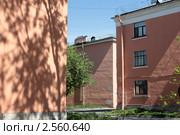 Жилое здание в районе метро "Нарвская" (2011 год). Стоковое фото, фотограф Корчагина Полина / Фотобанк Лори
