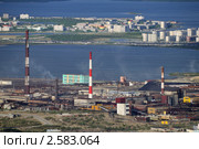 Комбинат "Североникель", Мончегорск (2011 год). Стоковое фото, фотограф Валерий Александрович / Фотобанк Лори