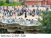 Парк Гуэль (Park Guell). Барселона. Испания (2011 год). Редакционное фото, фотограф E. O. / Фотобанк Лори