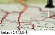 Давос на карте. Снято слайдером. (2011 год). Редакционное видео, видеограф ILLYCH / Фотобанк Лори