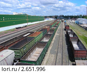 Малое кольцо Московской железной дороги (МК МЖД), территория Восточного административного округа. Стоковое фото, фотограф lana1501 / Фотобанк Лори